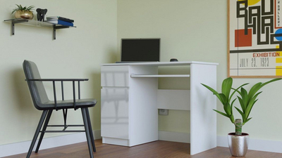 Tavolinë për kompjuter TopEShop Bravo Desk, 98x76x51cm, e bardhë
