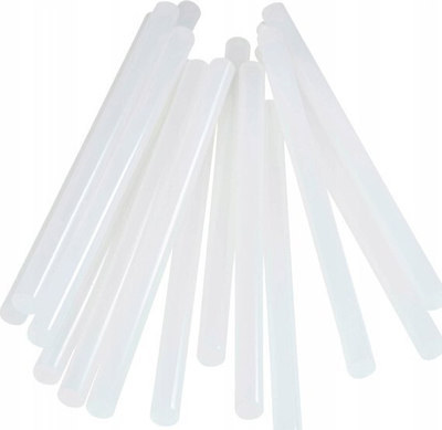Shkopinj ngjitës Rapid PVC and Cable Glue, Ø12mm, 48 copë, transparent