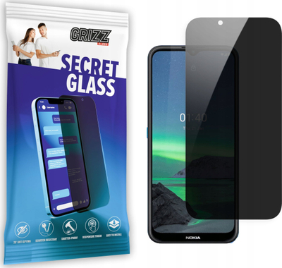 Xham mbrojtës privatësie Grizz SecretGlass për Nokia 1.4, i fortë ndaj goditjeve