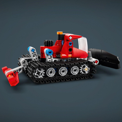 Set LEGO Technic 42148 Snow Groomer, makinë pastrimi bore, 2 në 1, e kuqe
