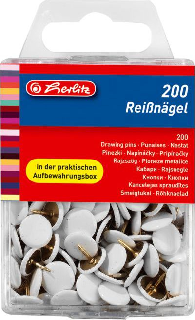 Kunja vizatimi Herlitz, 200 copë, të bardha