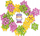 Puzzle Trefl Connect Pocket Girl Kim, 35 pjesë, për fëmijë