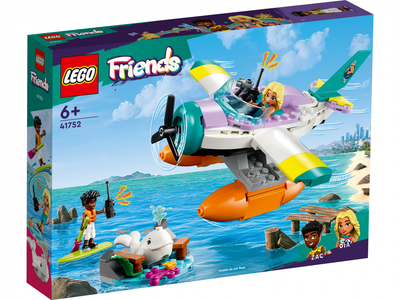 Lodër ndërtimi LEGO Friends Rescue Hydroplane 41752, set shpëtimi, për fëmijë 6+