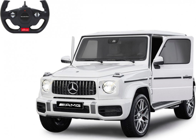 Makinë me telekomandë Jamara Mercedes-Benz AMG G63, 1:14, motorr elektrik, e bardhë