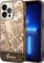 Mbrojtëse telefoni Guess Porcelain për iPhone 14 Pro 6.1", hardcase, okër