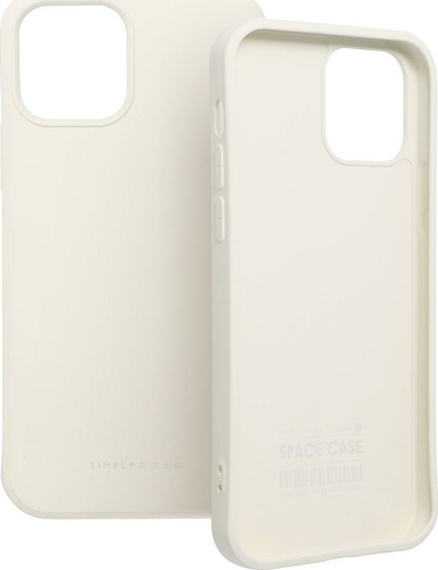 Kapak telefoni Roar Space Case për Samsung Galaxy S23 Ultra, TPU i butë, mbrojtje mbrapa, krem
