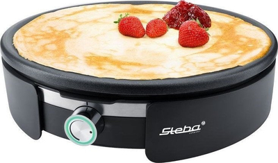 Aparat за креп Steba CR 36, плоча 35 cm, нерѓосувачки челик, црн