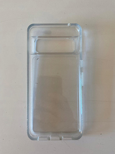 Kapak telefoni OtterBox Symmetry Clear për Pixel 8 Pro, transparent, Stardust