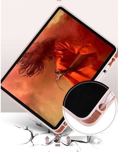 Mbulesë tablet Tech-Protect SmartCase për iPad Air 4 2020 dhe iPad Air 5 2022, me vend për Apple Pencil, vjollcë