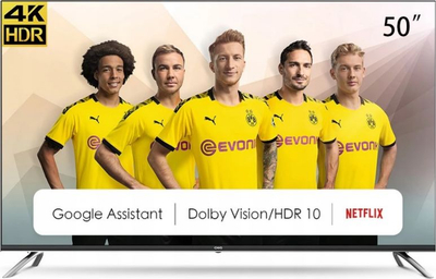 Телевизор CHiQ U50H7A, 50\", 4K Ултра HD, Паметен Андроид, црн