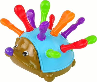 Lodër edukative Leantoys Blue Hedgehog 15997, puzzle me gjemba, shumëngjyrëshe