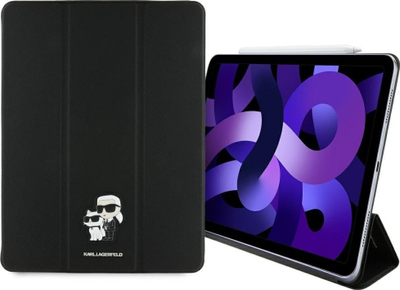 Mbulesë tablet Karl Lagerfeld KLFC13RM24SAKCK, për iPad Air 13", stil book cover, e zezë