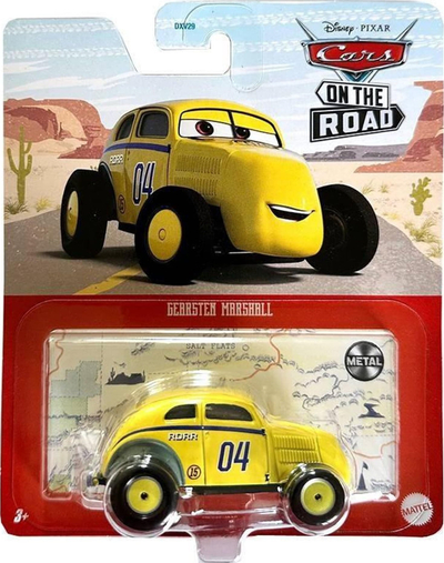 Lodër makinë metal Disney Pixar Cars 1:55, me rrota që lëvizin, shumëngjyrëshe