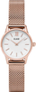 Orë dore Cluse La Vedette Mesh Rose Gold/White