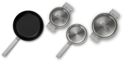 Set tenxheresh Bosch HEZ9SE040, 4 pjesë, për induksion, inox