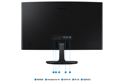 Monitor Samsung Essential S3 S36GD, 24", Full HD, i zi