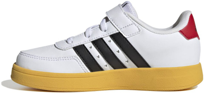 Patika të ulëta Adidas BREAKNET MICKEY EL K, për djem, të bardha
