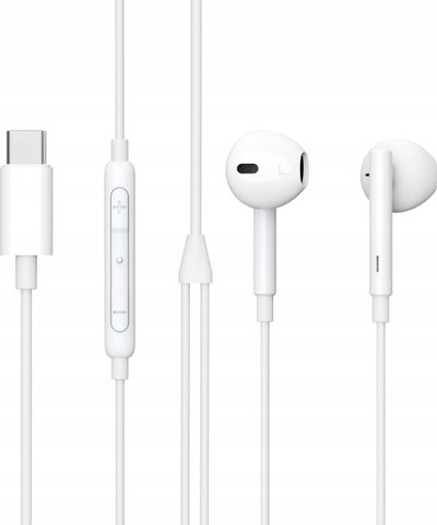 Kufje ESTUFF ES652200, in ear, me kabllo, USB C, të zeza
