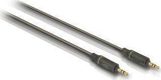 Kabllo audio Philips SWA4522S/10, 3.5mm jack, 1.5m, e zezë