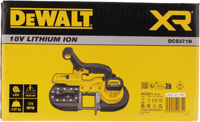 Sharrë për prerjen e metaleve DeWALT, 18V, pa bateri