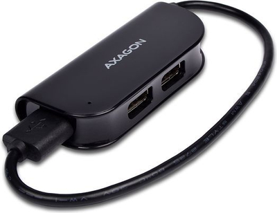 Hub USB Axagon me 4 porte USB 2.0 (HUE-X4B), i zi 