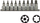 Set Prerësash Teng Tools Torx 1/2" TX20-TX60, 9 copë