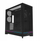 Куќиште компјутер Montech HS01, Mid Tower, ARGB, црно