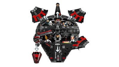 Lodër ndërtimi LEGO Star Wars The Dark Falcon 75389, set ndërtimi, 10+, shumëngjyrëshe
