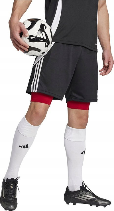 Shortse kompresuese adidas TechFit M JP1464, termoaktive, të zeza