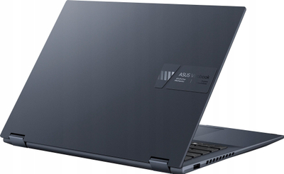 Laptop Asus Vivobook S 14 Flip TN3402YA, 14" 2.8K Touch, Ryzen 5 7430U, 16GB 1TB SSD, blu i errët