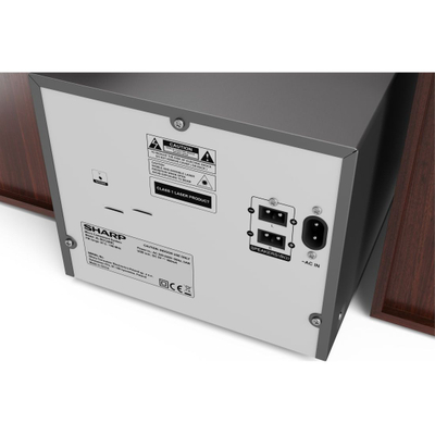 Mikrosistem Sharp XL- B512BR, i kaftë