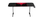Tavolinë gaming Diablo Chairs X Mate 1600, 160 x 75 cm, strukturë metalike, e zezë