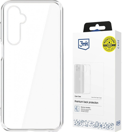 Këllëf telefoni 3MK Clear Case për Samsung Galaxy S24 FE S721, TPU, transparent