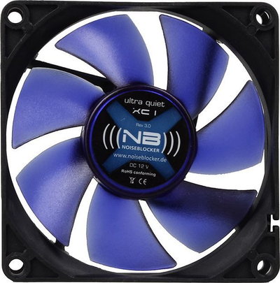Ftohës Noiseblocker BlackSilent XC1, 80 mm