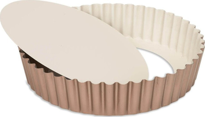 Formë pjekje Patisse për quiche, çelik, 25 x 25 x 6 cm, bakër