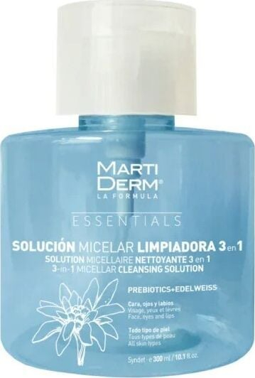 Solucion micelar pastrus Martiderm Essentials 3 në 1, 300ml