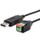 Kabllo konvertues Exsys EX-13009, USB A në RS485, i zi