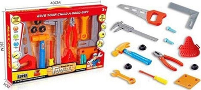 Set veglash lodër Top Set, 14 pjesë, plastikë, shumëngjyrësh