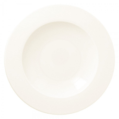 Pjatë e thellë VERLO FORTE, 26 cm, porcelan, ngjyrë fildishi