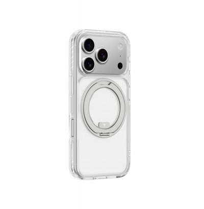 Kapak telefoni AmazingThing Titan Pro MagSpin për iPhone 17 Pro Max, përputhet me MagSafe, gri