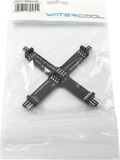 Adapter ventilatorësh Watercool MO-RA X-Splitter, 4x PWM 4-pin, për Noctua NF-A20