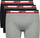 Bokserë për burra Levi's 37149-0544, set me 3 palë, pambuk, gri edhe të zinj
