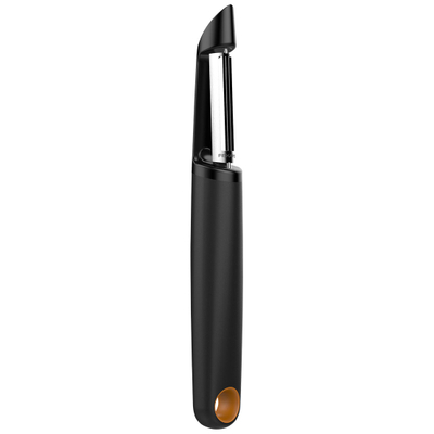 Qëruese Fiskars 1014419, për fruta dhe perime, zezë/portokalli