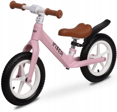 Biçikletë pa pedale TOYZ Balance Bike Inter, për kalamaj, rozë