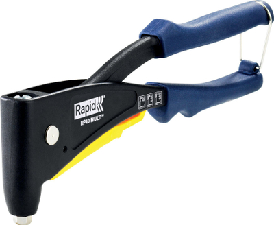 Riveter Rapid Stapling Pliers, 170mm, për nita 3 4.8mm, metalik