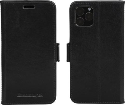 Këllëf telefoni dbramante Copenhagen Plus për iPhone 11 Pro Max, lëkurë, i zi
