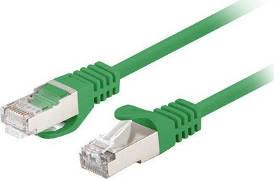 Kabllo rrjeti Lanberg Patchcord CAT6 FTP, 0.5m, set 10 copë, e gjelbër