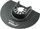 Teh gjysmë-rrethor për dru Dedra 08T400 HCS, diametër 87mm, i zi