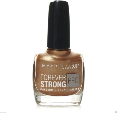 Llakk thonjsh Maybelline Forever Strong Pro 830 Metallic Bronze, qëndrueshmëri deri 7 ditë, 10 ml