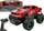 Makina me telekomandë Lean Sport R/C High Wheels, off road, shkallë 1:20, e kuqe